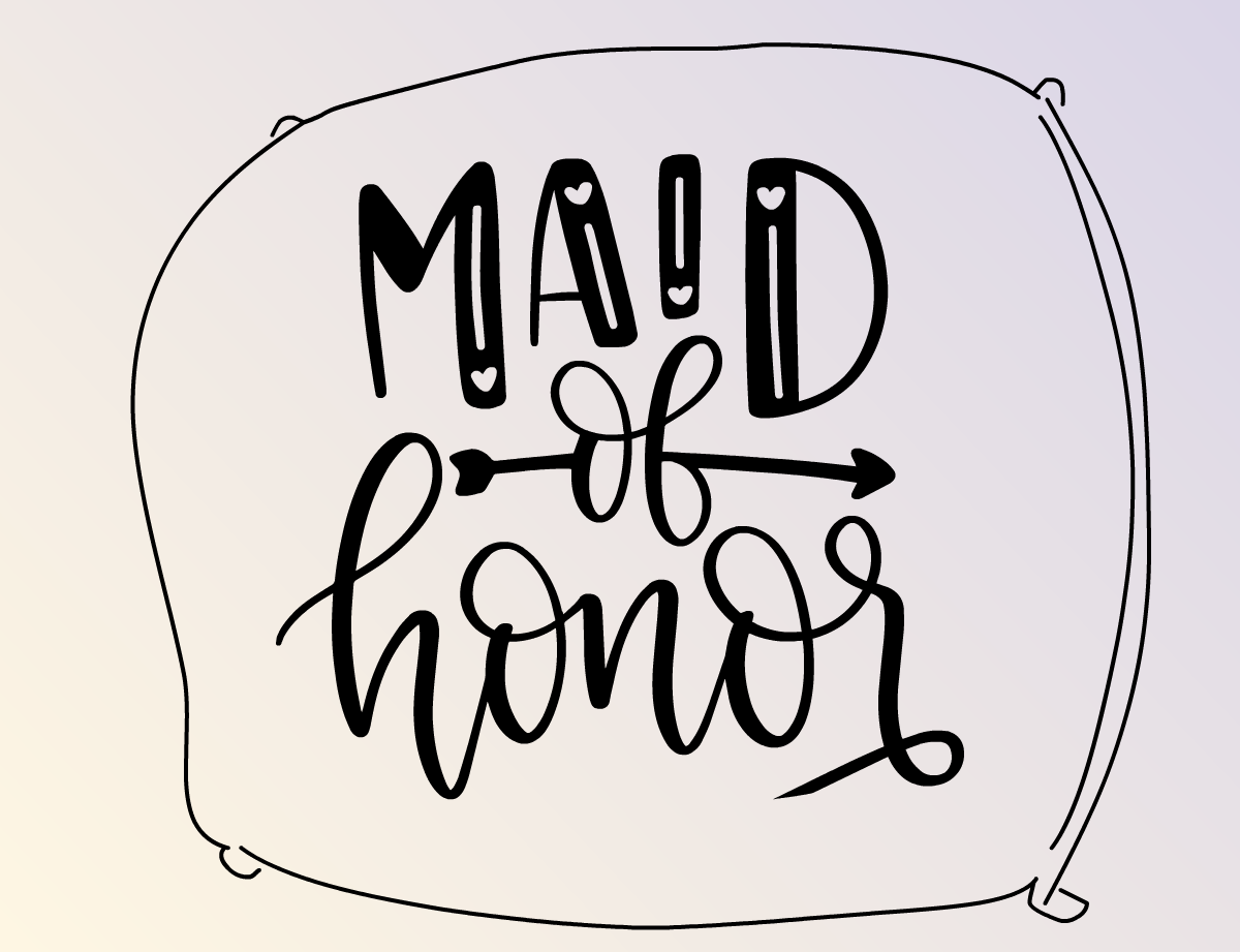 Illustration Maid of Honor
