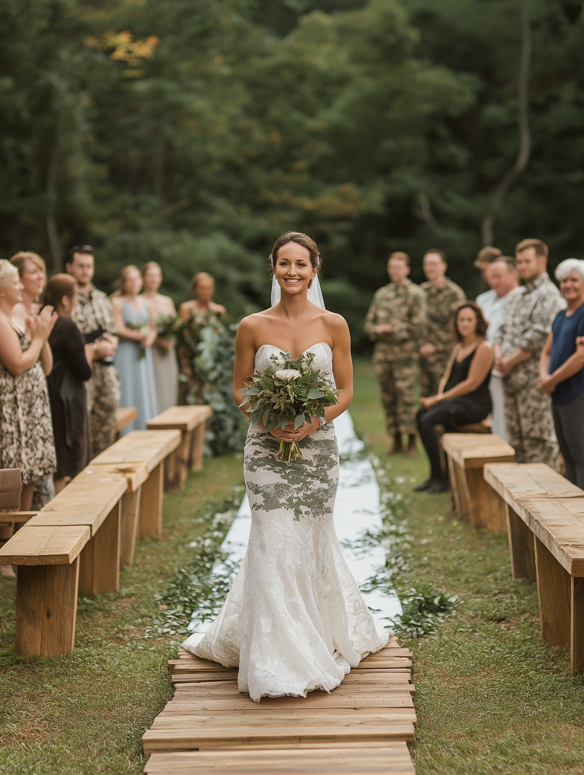 Vestidos de novia de camuflaje con estilo para tu gran día | Moda, diseño y  tendencias, image size:1856x2464