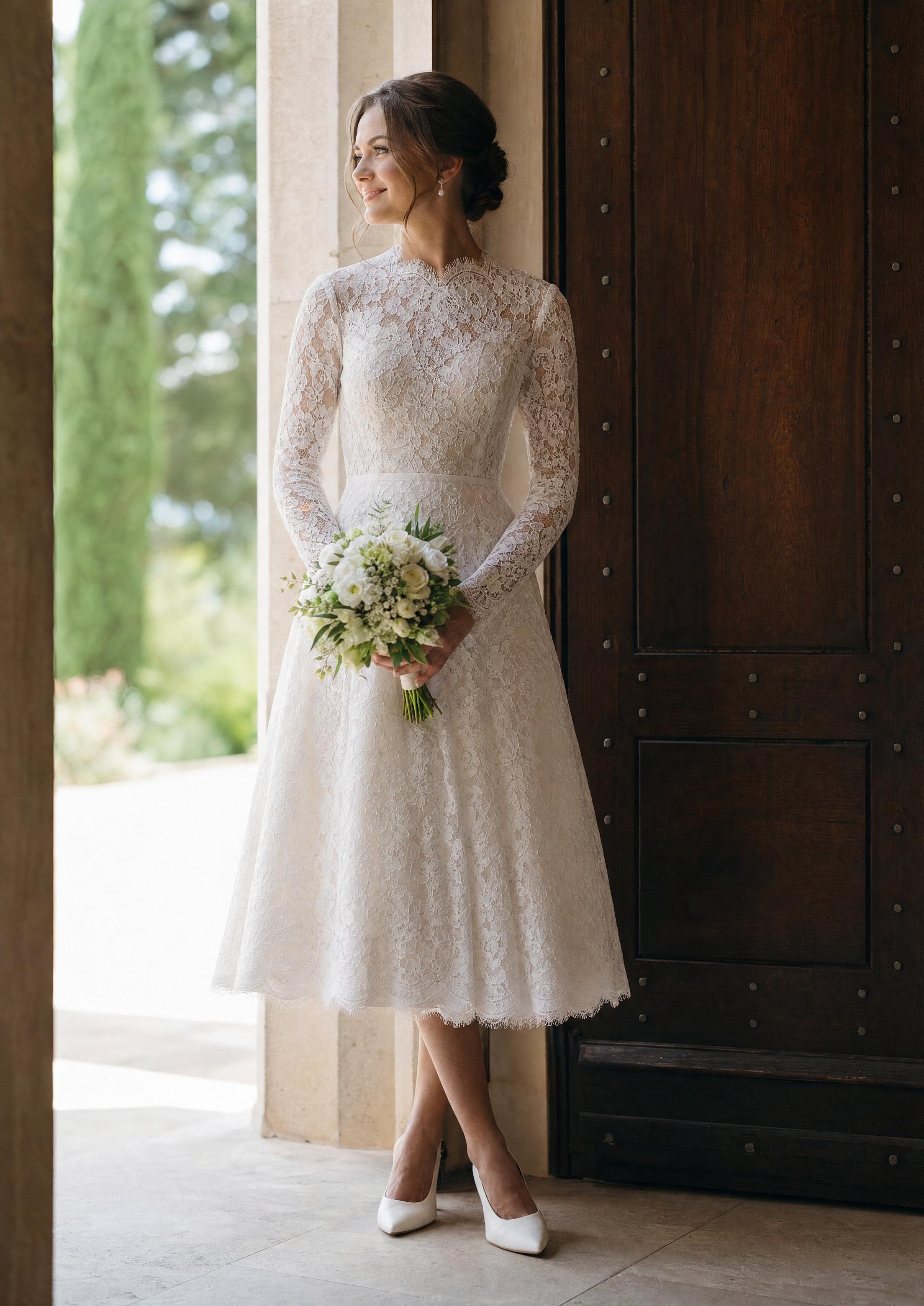 Short Wedding Dresses: A Modern Bridal Guide | planning.wedding