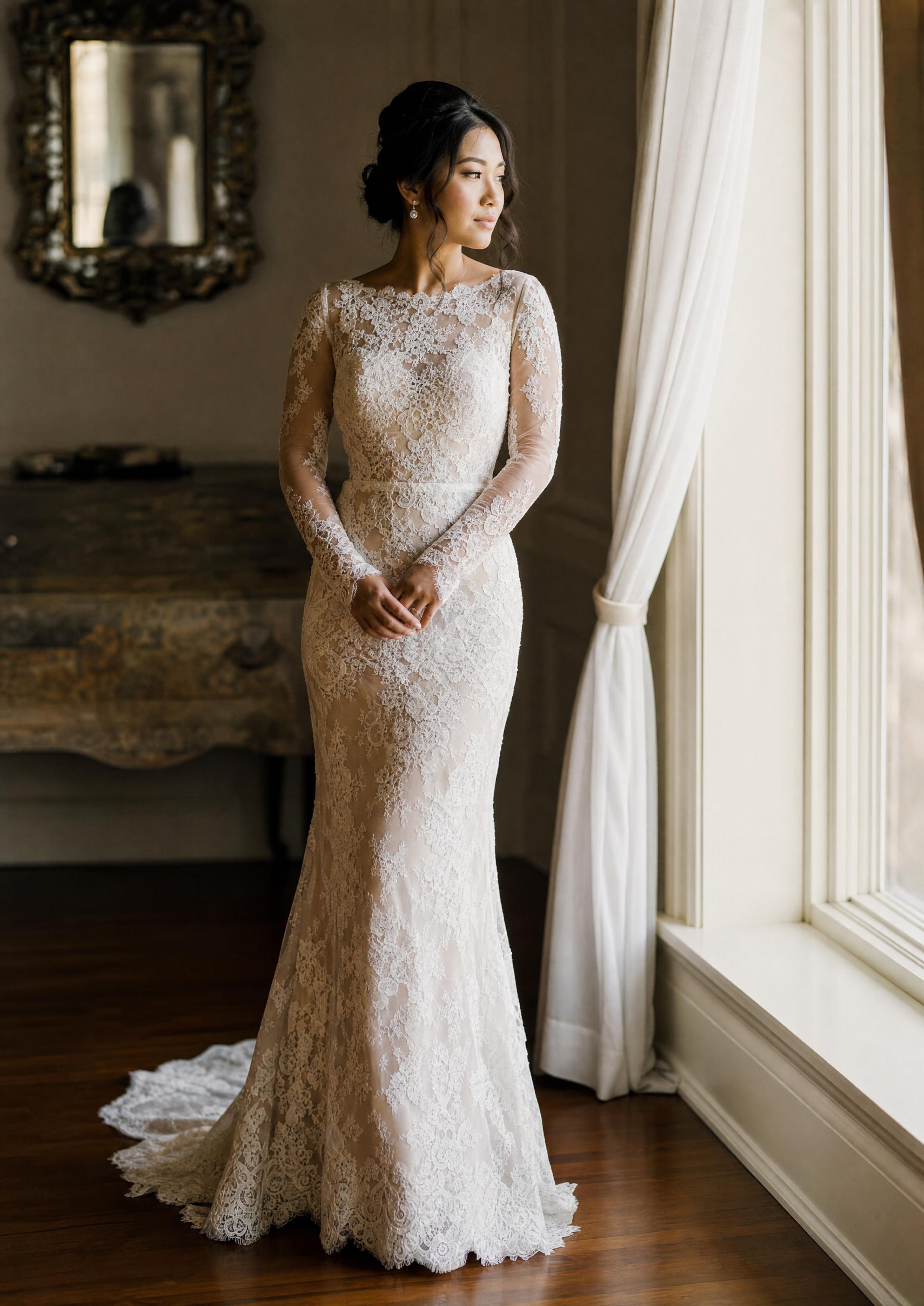 lace dress look The Lace Wedding Dress: A Guide to This Timeless Bridal Look